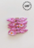 Scrunchie Floral Lavanda - 05 unidades - comprar online