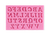 Molde silicona letras italic mayúsculas - comprar online