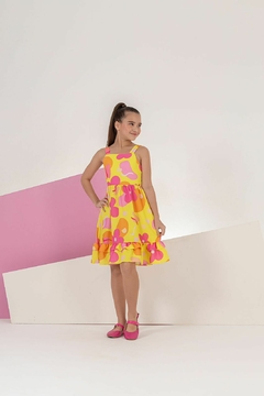 Vestido Mikaela - Floral - A.R Kids - Moda Infantil