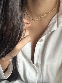 COLAR CHOCKER LANA BANHO OURO - comprar online