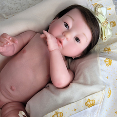 Bebê Reborn Menina Exclusiva Com Enxoval Completo - loja online