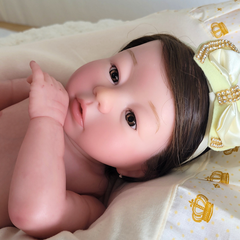 Bebê Reborn Menina Exclusiva Com Enxoval Completo