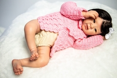 Bebê Reborn Japonesa Muito Fofa Realista com Enxoval - comprar online