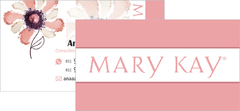 Cartão de Visita Mary Kay - Garagem Rosa MK