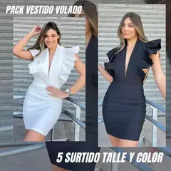 PACK 5 VESTIDO VOLADO / PACK 28