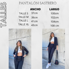 Pantalon sastrero / 610 - comprar online