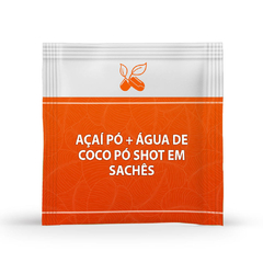 AÇAÍ PÓ + ÁGUA DE COCO PÓ SHOT EM SACHÊS