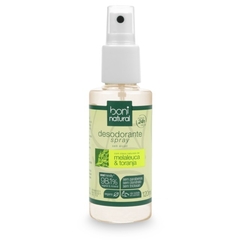 DESODORANTE MELALEUCA E TORANJA 120ML ( BONI NATURAL )