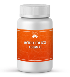 ÁCIDO FÓLICO 100mcg CÁPSULAS