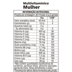 GUMMY MULTIVITAMÍNICO MULHER - 60 GOMAS DE 4G (OCEANDROP) - comprar online