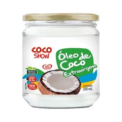 OLEO DE COCO EXTRAVIRGEM 200ML COCO SHOW (COPRA)