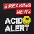 Camiseta Breaking News! Acid Alert. na internet