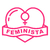 Camiseta feminista da loja de camisetas online Camisetas Store
