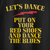 Camiseta de rock, Let's Dance