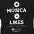 Camiseta para Djs "Mais Música Menos Likes".