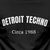 Camiseta para Djs, Detroit Techno.