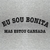 Camiseta divertida feminina "sou bonita mas estou cansada". 