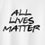 Camiseta protesto, todas vidas importam | All lives matter