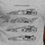Imagem do Camiseta Fórmula 1 - Desenho a mão de carros
