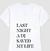 Camiseta "Last Night a Dj Saved my Life". - comprar online