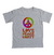 Camiseta croppet hippie: Amor, paz e união. - comprar online