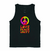 Camiseta regata hippie: Amor, paz e união. na internet