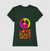 Camiseta hippie: Amor, paz e união. - loja online