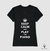 Camiseta para pianistas "Keep calm and play the Piano". - loja online