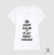 Camiseta para DJs em algodão peruano "Keep Calm and Play Deep House" - loja online