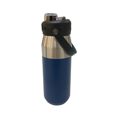 GARRAFA TÉRMICA INOX 750ML ISOMAX AZUL NAUTIKA - Terratop Aventura