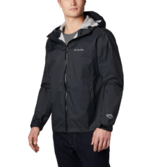 JAQUETA MASCULINA ANORAK EVAPOURATION CORTA VENTO PRETO RM2023-010 COLUMBIA