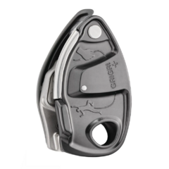 ASSEGURADOR GRIGRI PLUS COM FUNÇÃO ANTIPANICO CINZA PETZL