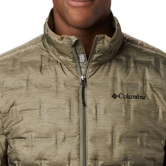 JAQUETA MASCULINA DELTA RIDGE DOWN SEM CAPUZ VERDE STONE GREN WO0955-397 COLUMBIA - Terratop Aventura