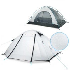 BARRACA PRO SERIES 3P UPF50+ ALUMINIO BRANCO NATUREHIKE