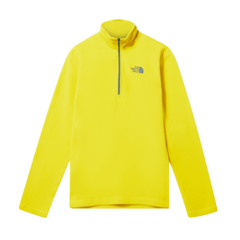 BLUSÃO MASCULINO FLEECE 1/4 ZIP PULOVER TKA 100 GLACIER AMARELO C744N760 THE NORTH FACE na internet