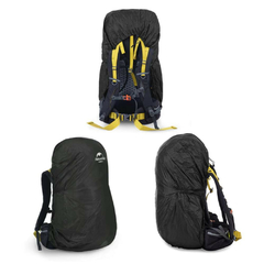 CAPA DE CHUVA PARA MOCHILA 55L A 75L OUTDOOR G PRETA NATUREHIKE na internet