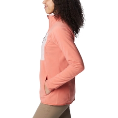 JAQUETA FEMININA FLEECE OUTDOOR TRACKS FULL ZIP CORAL AL0142-852 COLUMBIA na internet