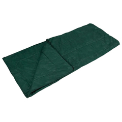 SACO DE DORMIR CAMPING REGULAR +4C VERDE MOR