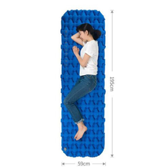 ISOLANTE TÉRMICO INFLAVEL SLEEPING PAD FC-10 LARANJA NATUREHIKE na internet