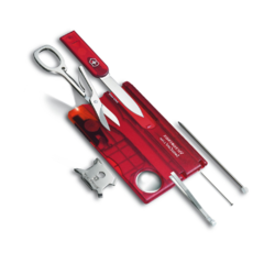 SWISSCARD LITE VERMELHO TRANSLUCIDO 0.7300.T VICTORINOX