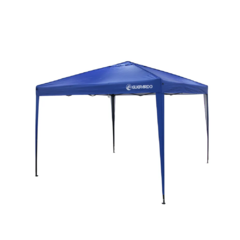 GAZEBO SANFONADO ALUMINIZADO PRATIKO 3X3M AZUL GUEPARDO