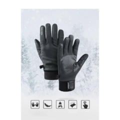 LUVA UNISSEX WINDPROOF TOUCH SCREEN INSULATION GL05 PRETO NATUREHIKE - loja online