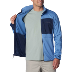 JAQUETA MASCULINA FLEECE FULL ZIP HIKE AZUL AO8850-479 COLUMBIA na internet