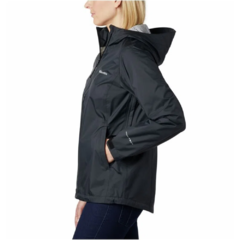 JAQUETA FEMININA ANORAK EVAPOURATION CORTA VENTO PRETO RL2023-010 COLUMBIA - Terratop Aventura