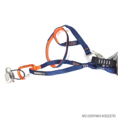 FITA MULTI CHAIN POLIESTER 100CM BOMBER 22KN AZUL E LARANJA CONQUISTA - comprar online