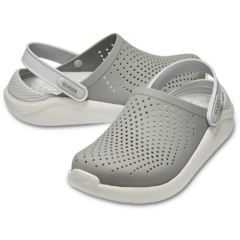 SANDÁLIA UNISSEX LITERIDE CLOG SMOKE/PEARL WHITE 20459206J CROCS