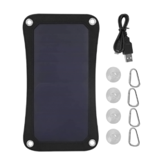 KIT PLACA SOLAR PORTÁTIL 6,5W PV LIGHT