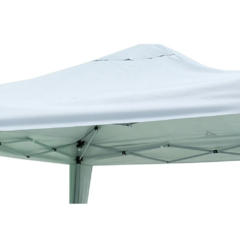 GAZEBO SANFONADO ALUMINIZADO X-FLEX OXFORD 3X3M BRANCO MOR - comprar online