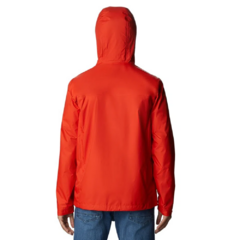 JAQUETA MASCULINA WATERTIGHT II CORTA VENTO VERMELHO HOOP RM2433-839 COLUMBIA - loja online