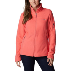 JAQUETA FEMININA FLEECE FAST TREK II FULL ZIP ROSA BLUSH PINK EL6081-614 COLUMBIA